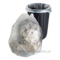 50 sachets en polyéthylène robuste en plastique transparent Sacs poubelle à grand Sacs Taille 45 7 x 73 7 x 99 1 cm Poubelle Poubelle Poubelle recyclage - B014QE1YXW